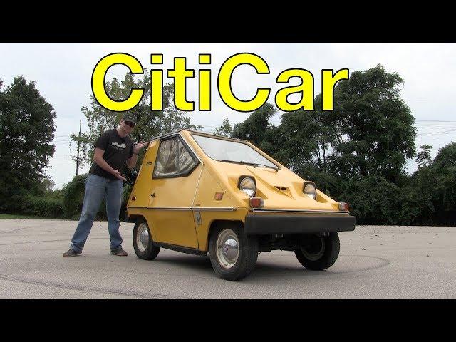 The CitiCar is an Electric Cheese Wedge From the 70's