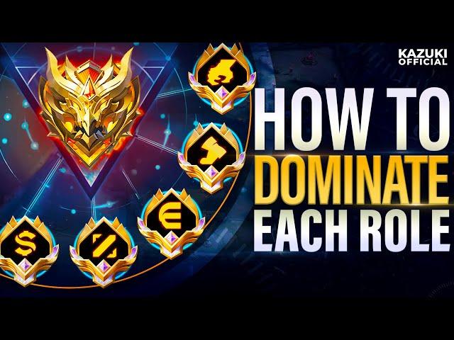 HOW TO DOMINATE IN EACH ROLE IN MLBB