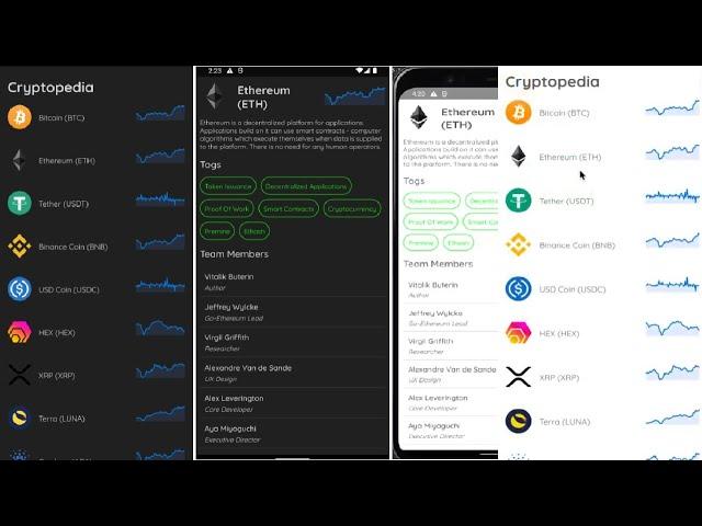 Cryptopedia - Apps Template || Open Source