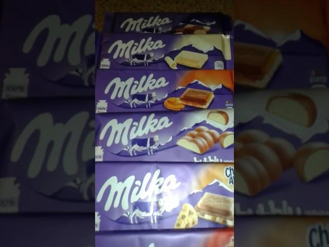 Milka Assorted Chocolate #shorts