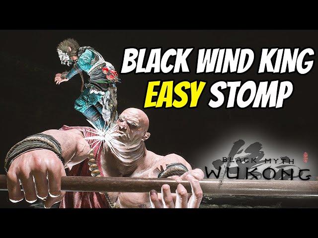 How to defeat Black Wind King EASY | Black Myth Wukong (Yaoguai Boss)