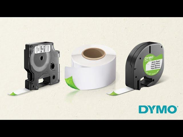 Etykiety DYMO BPA FREE, FSC Ceryfikat, 80% Recykling