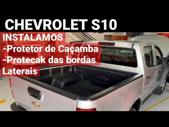 CHEVROLET S10 DUPLA Protetor de Caçamba e Protetores de Borda Lateral - Rei das Capotas