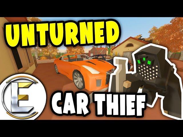 I Stole a $150,000 SUPERCAR | Unturned Car Thief RP - Stealing from dealers