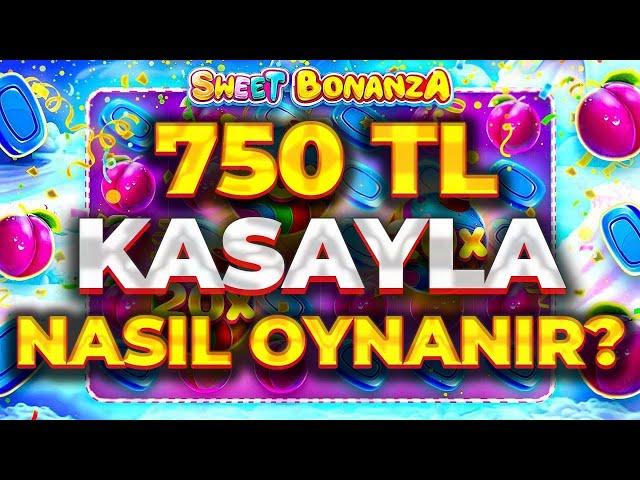 SWEET BONANZA KÜÇÜK KASA | 750 TL KASAYLA REKOR ÖDEME SLOT OYUNLARI TAKTİK VURGUN 