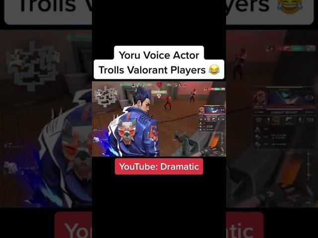 Yoru Actor Trolls Valorant Players! Part 12