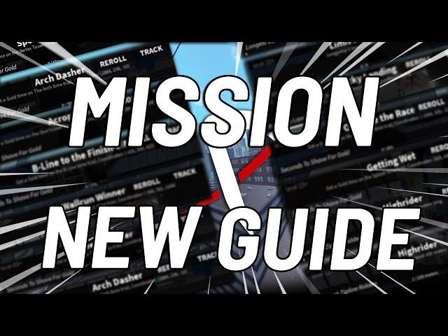 Roblox Parkour New Mission Guide (NEW MISSIONS)