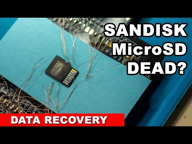 Sandisk MicroSD not detected - easy data recovery