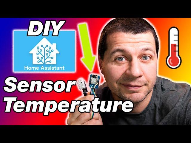 Cheap DIY Temperature & Humidity Sensor that works with ESPHome & Home Assistant