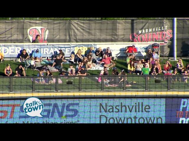 Dr. Megan Stauffer on Peanut Free Night at the Nashville Sounds baseball game