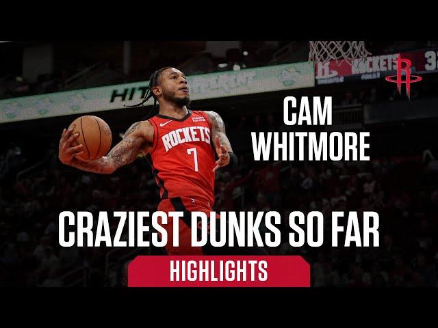 Cam Whitmore Craziest Dunks So Far | Houston Rockets