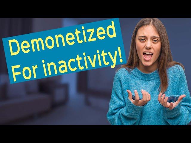 Youtube Demonetization For inactivity - 30 day to Meet Requirements!