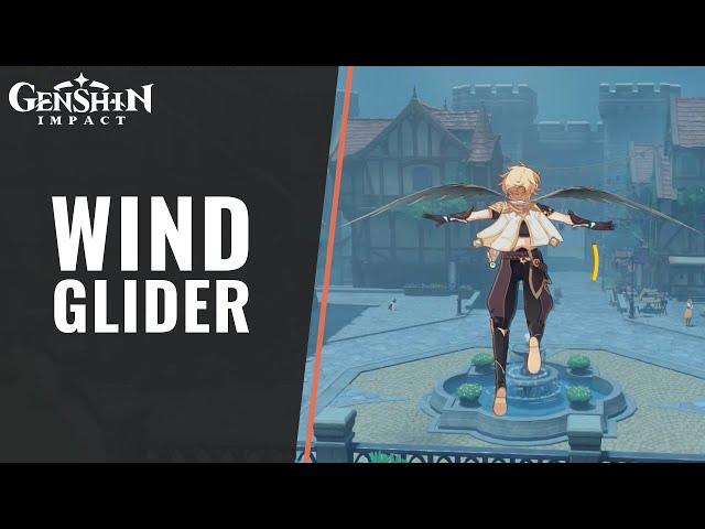 How to Use Wind Glider in Genshin Impact