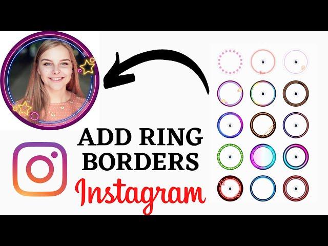 How To Create A Ring Border Around Instagram Profile Picture Using Canva 2022