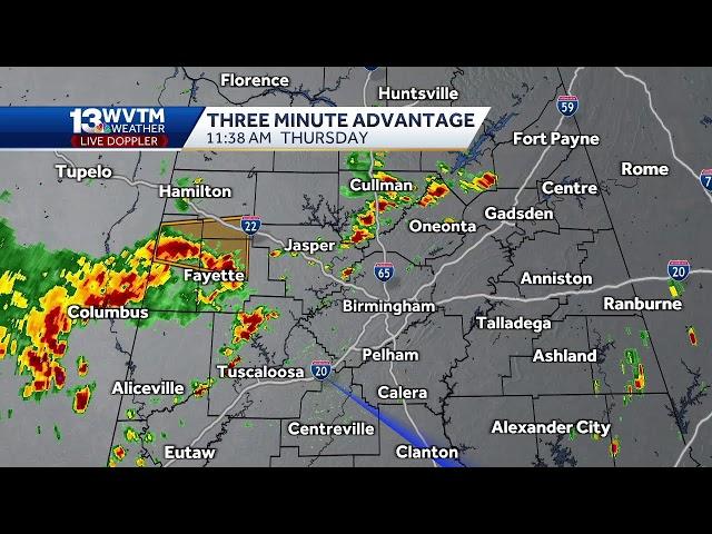 Alabama Weather: WVTM 13 Live Doppler Radar