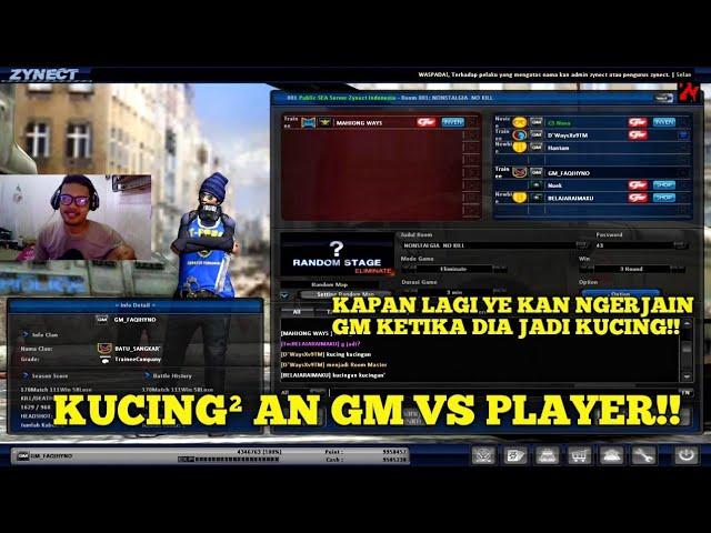 KUCING² AN GM VS PLAYER!!!|Gameplay POINTBLANK GEMSCOOL