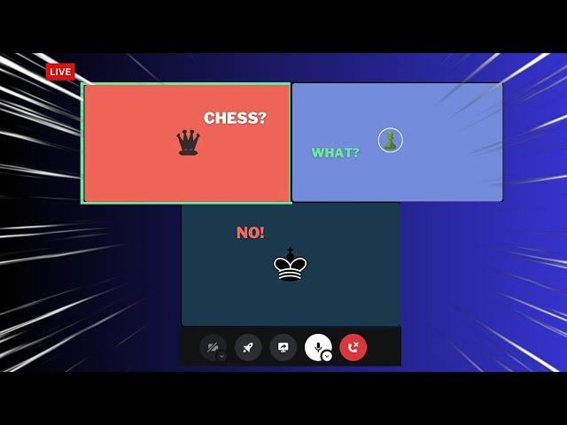 Challenging people on discord for a chess match