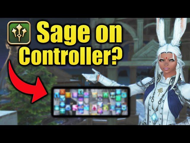 FFXIV Sage on Controller?! Easiest Healer to use on controller!