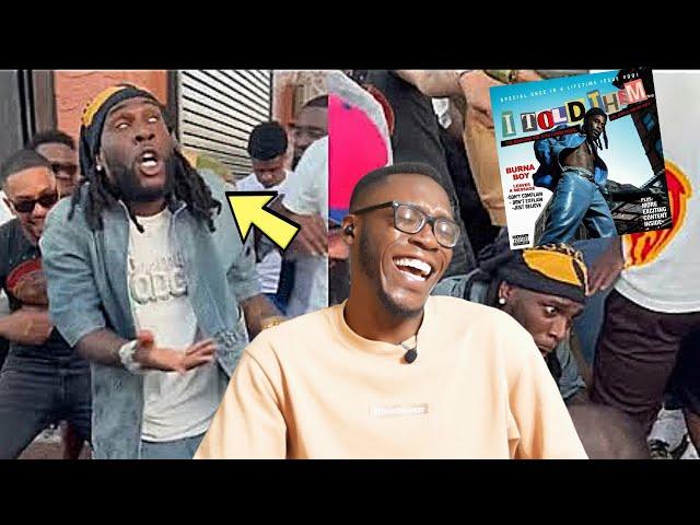 JHUS ON THE INTRO? | Burna Boy - City Boys (Reaction)