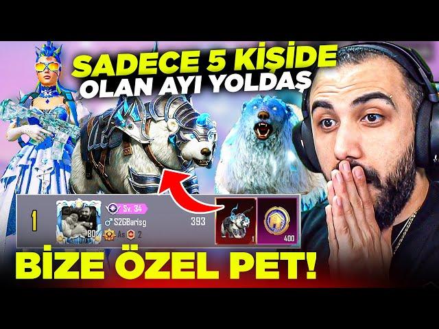 SIRALAMAYA GİRİP OYUNUN EN NADİR YENİ PETİNİ ALDIM!!  (SADECE 5 KİŞİDE VAR!) | PUBG MOBILE