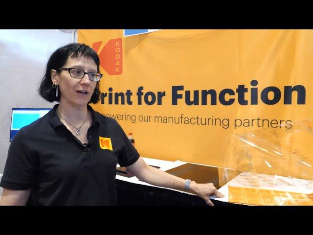 Kodak Printed Electronics ESTAR PET films, HCF films, conductive custom-patterned films, EKTAFLEX