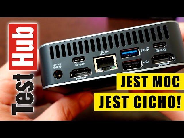 GEEKOM GT13 Pro Mini PC Intel Core i7-13620H 32GB RAM 1TB SSD Cichy i wydajny mały komputer