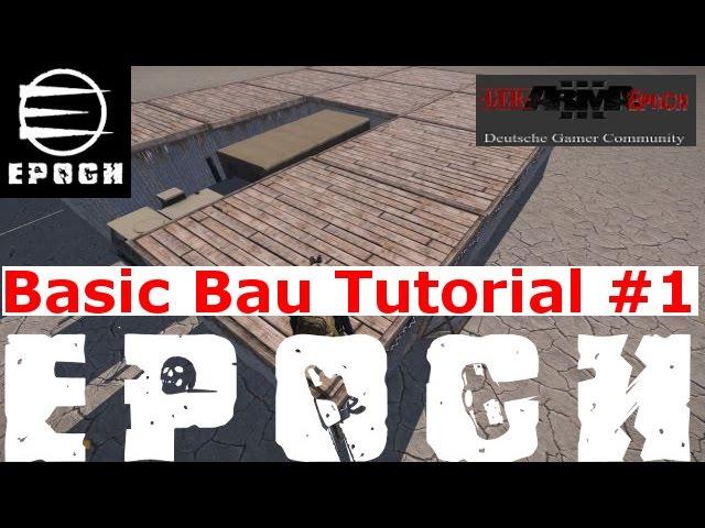 Arma 3 Epoch #1 Basen bauen in Arma 3 Epoch Baututorial / Anleitung Craftingliste