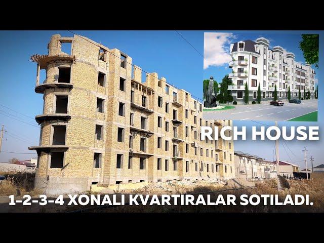 RICH HOUSE- QURILISH KOMPANIYASIDAN KVARTIRALAR SOTILADI. XORAZM UY JOY NARXLARI 2024