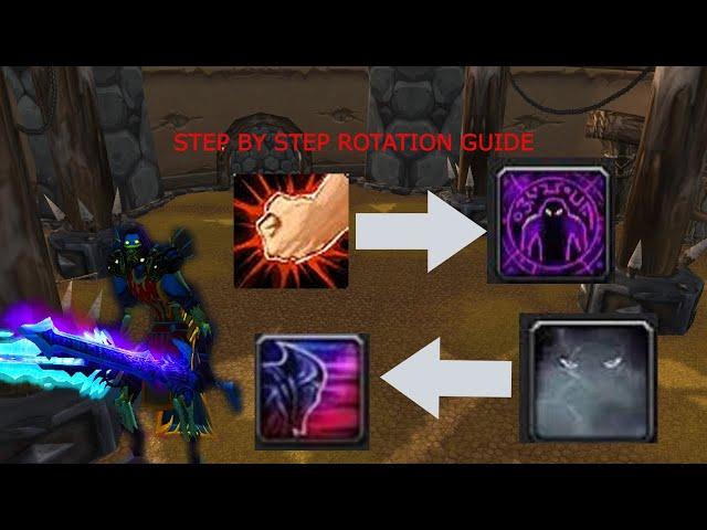 WOTLK CLASSIC- rank 1 rogue pvp rotation guide step by step