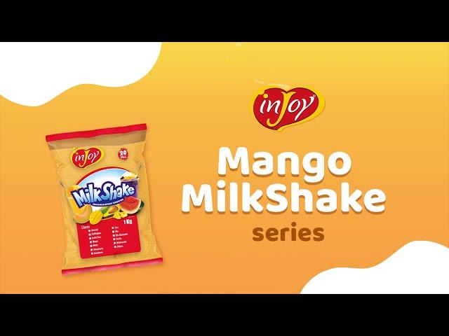 How to make Mango Milkshake | Mango Milk Shake recipe series from inJoy Philippines