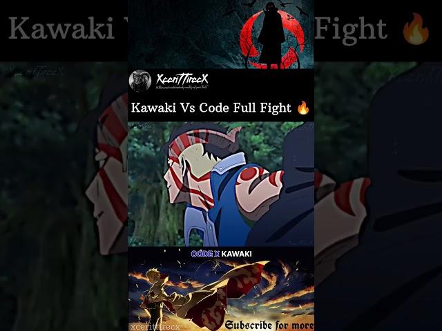 Kawaki Vs Code Full Fight  || EP : 293 | #shorts #anime #boruto