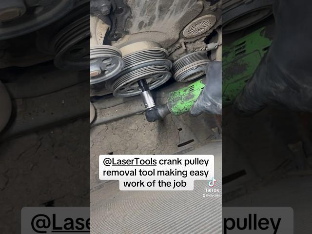 @LaserTools crank pulley removal tool making easy work of the job. Ford Ranger 2.0 Ecoblue