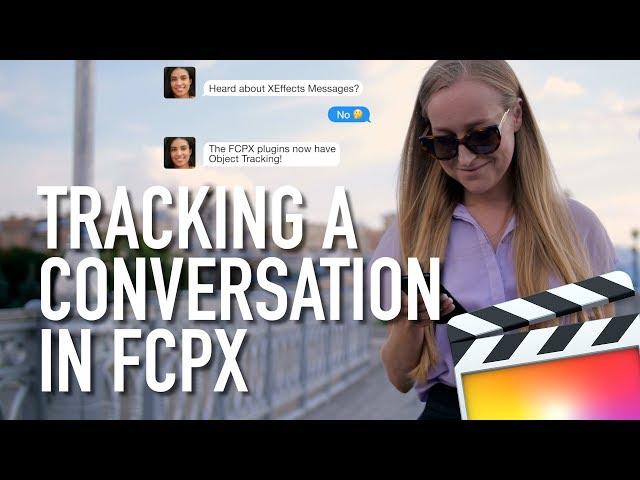 How to Track a Text Message Conversation in Final Cut Pro X