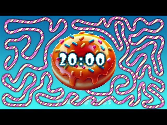 20 Minute Cartoon Donut  Timer Bomb 