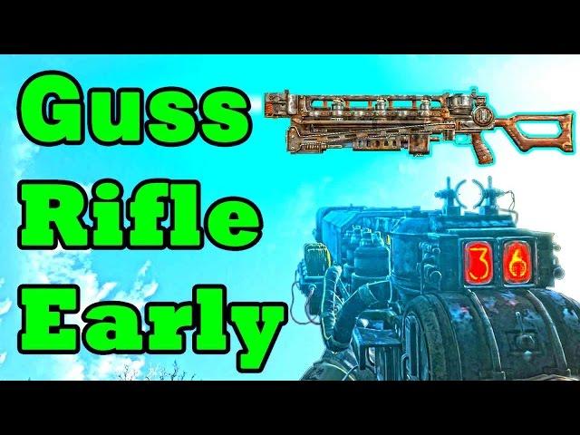 Fallout 4: Gauss Rifle Location Guide EARLY + AMMO (Rare Secret Weapons)