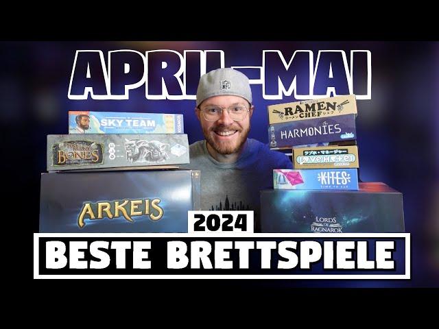 Die besten Brettspiele 2024  Meine Top Spiele im April & Mai