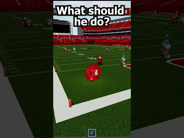 Spiking the ball, tips from a global QB  #footballfusion2 #footballfusion #footballfusionroblox