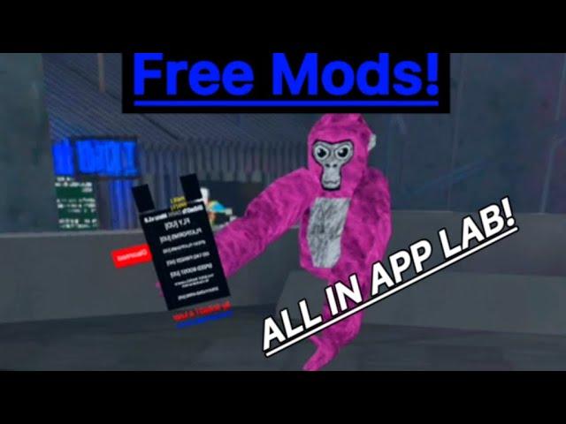 THE TOP 3 GORILLA TAG GAMES THAT GIVE YOU MODS (ON APPLAB!) || Gorilla Tag Fan Games ||