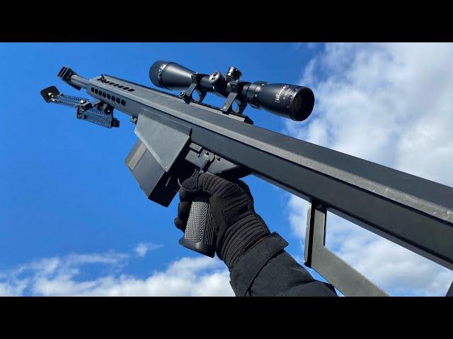 Страйкбольная снайперская винтовка Barret M82 Snow Wolf