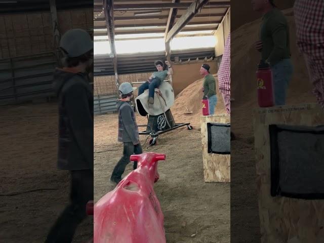 Bareback riders have to LIFT on your feet to stay ahead of the horse!