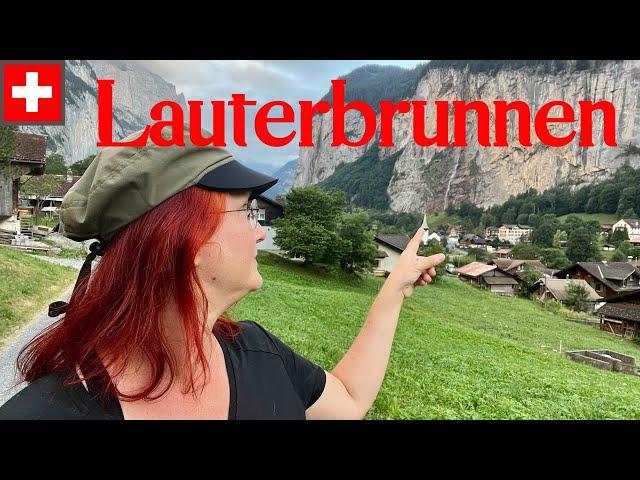 Lauterbrunnen Switzerland walking tour