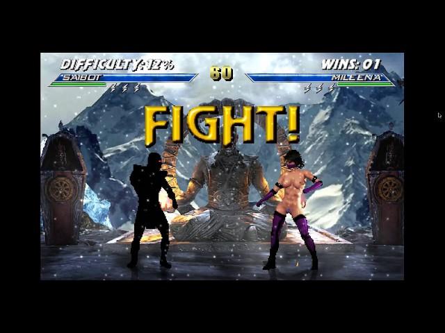 Mortal Kombat Project: Imperia [Mugen] - Naked/Nude MILEENA "18+" - Arcade Ladder (Very Hard)