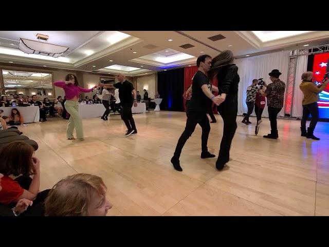 Crossover Orelims. Hustle. Swing Dance America 2023.