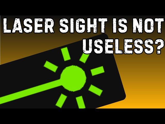 Laser Sight is Good, Actually
