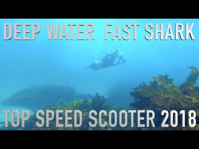 (SUPER FAST) UNDERWATER SCOOTER  the WHITE SHARK MIX (SEARCH for GREAT WHITE SHARKS)