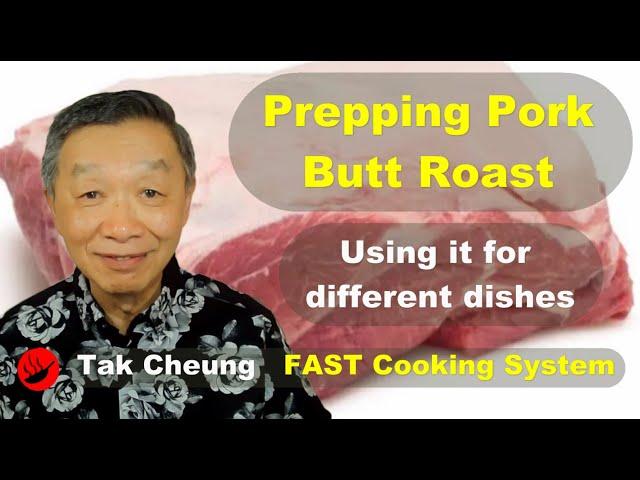 How to save money with pork.  Using pork butt and pork shoulder for different dishes.