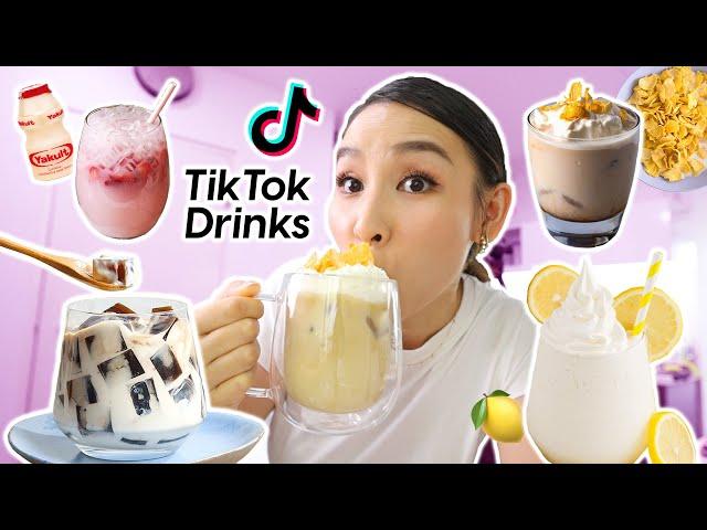 Testing Viral TikTok Drink Recipes *so yummy*  | Part 10