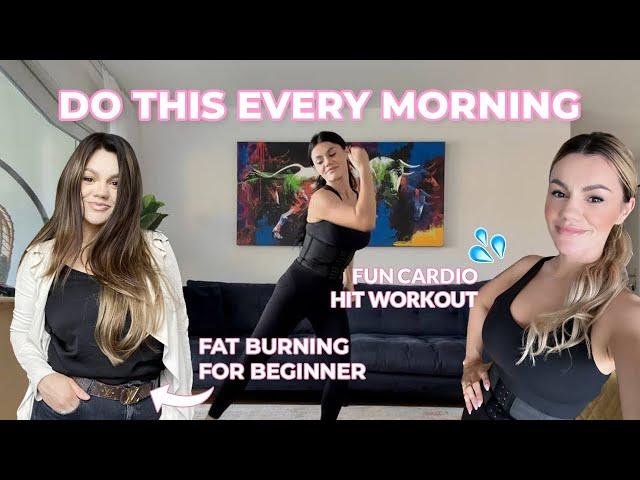 Beginner Fun Cardio Hit Workout - FAT BURNING#rooxy #homeworkout #danceworkout #weightloss #walkig
