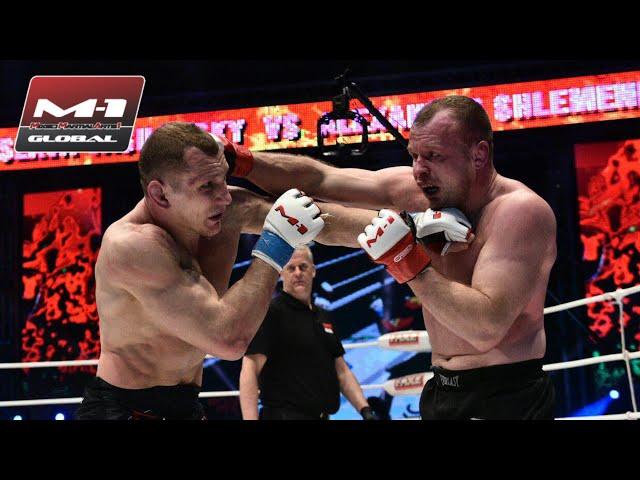 Alexander Shlemenko VS Vyacheslav Vasilevsky! GREAT BATTLE! M-1 Challenge 64