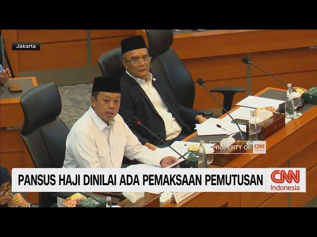 Pansus Haji Dinilai Ada Pemaksaan Pemutusan